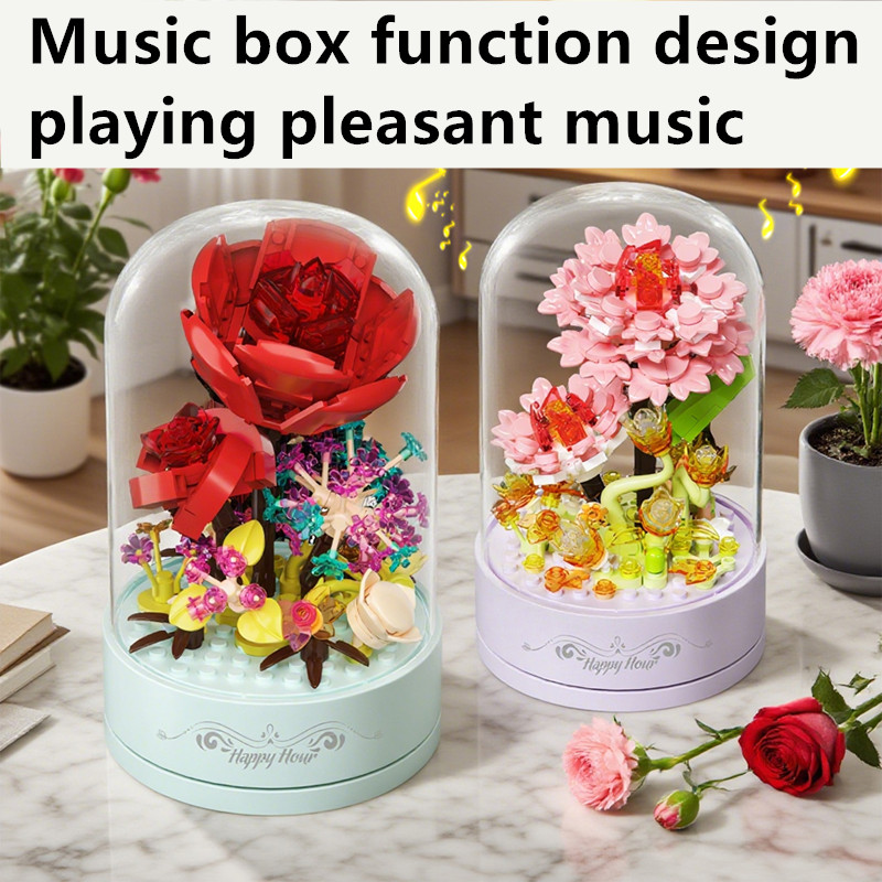 Building Block Music Box Flowe - Musical Instrument Park review and price