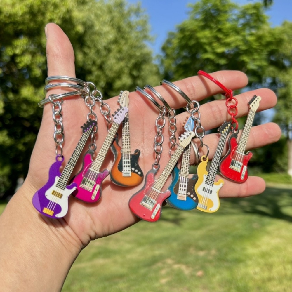 Key Chain Hip Hop Guitar Key C - Musical Instrument All review and price