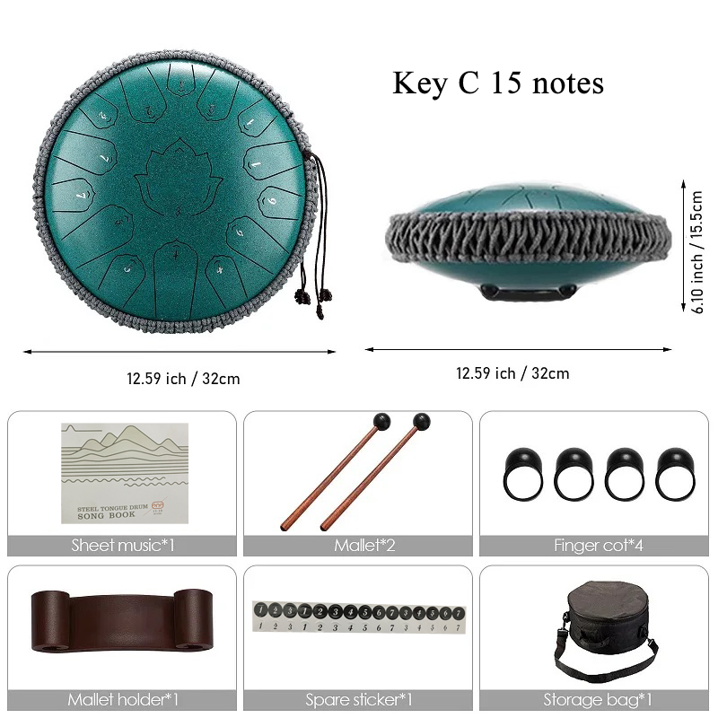 Hluru Glucophone Steel Tongue  - Musical Instrument All review and price