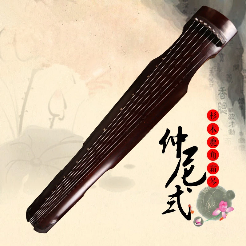 High-End Zhong Ni Style Guqin  - Musical Instrument Ancient review and price