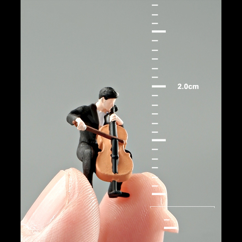 1/64 Scale Figure Band Violin  - Musical Instrument Fagot review and price