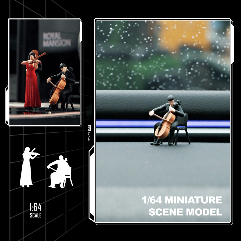 1/64 Scale Figure Band Violin  - Musical Instrument Fagot review and price