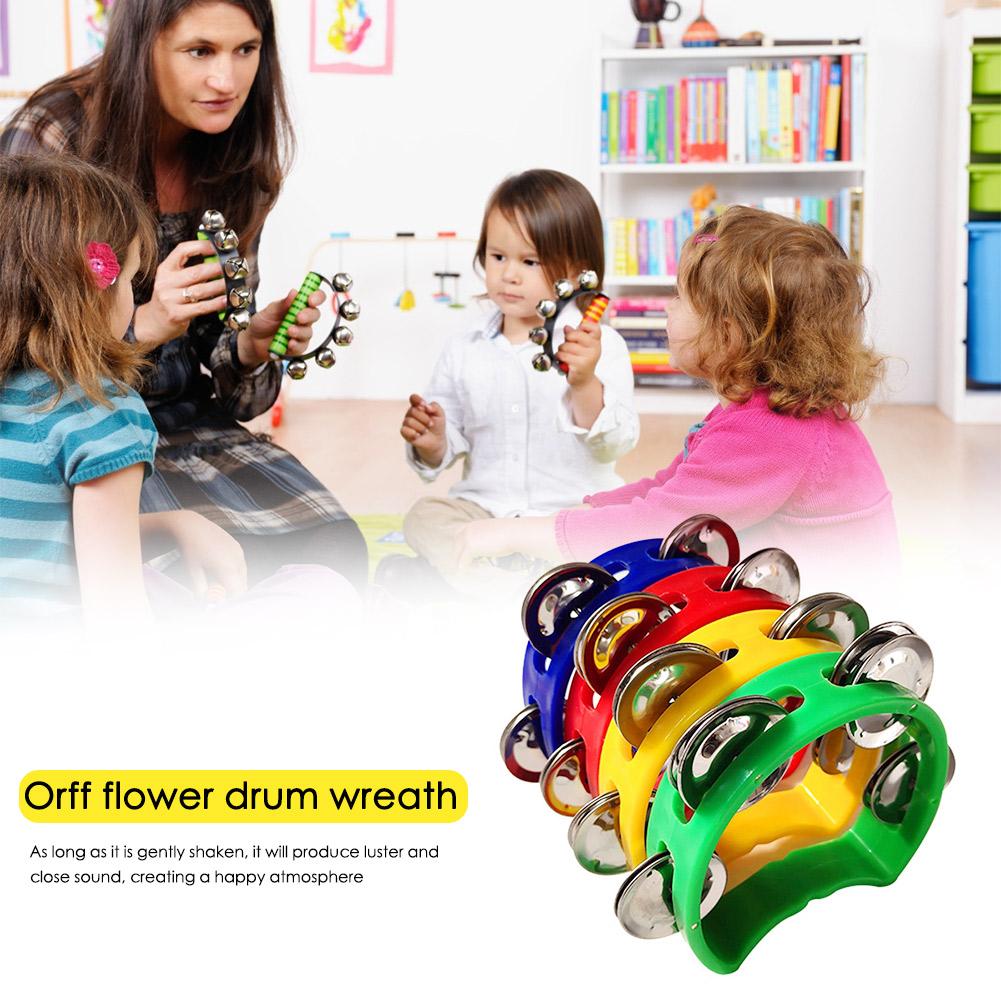4pcs Tambourine Jingles Rattle - Musical Instrument All review and price