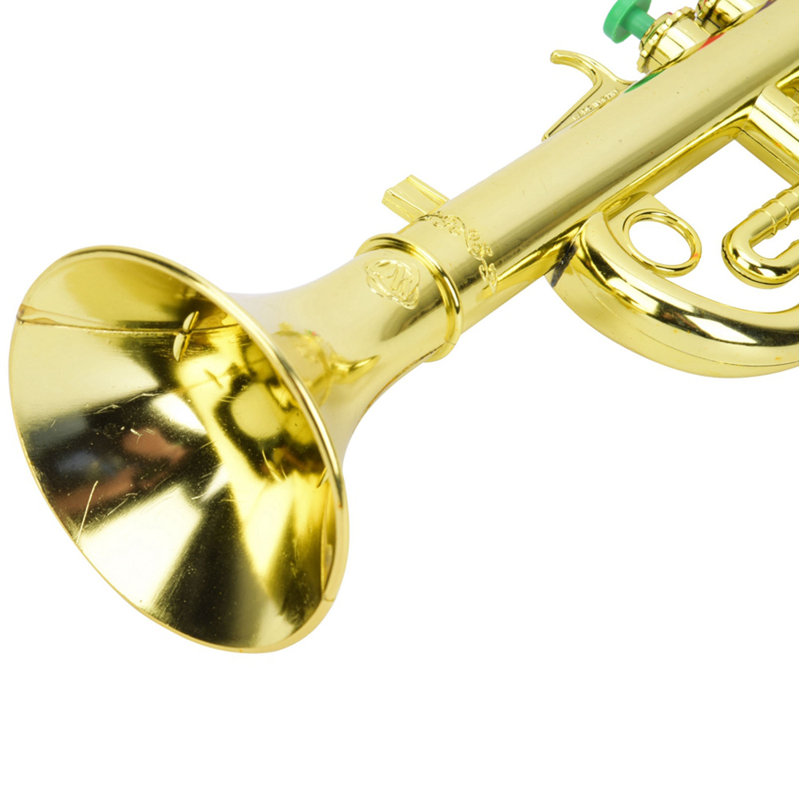 Kid Trumpet Golden Coated Plas - Musical Instrument Harmonium review and price