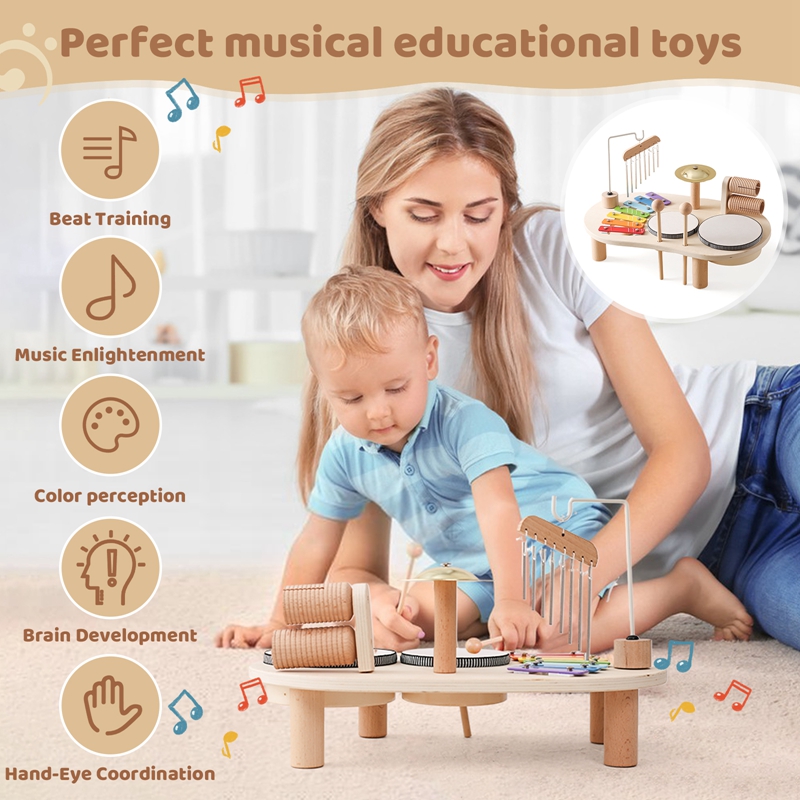 Baby Educational Toys Wooden A - Musical Instrument Harmonium review and price