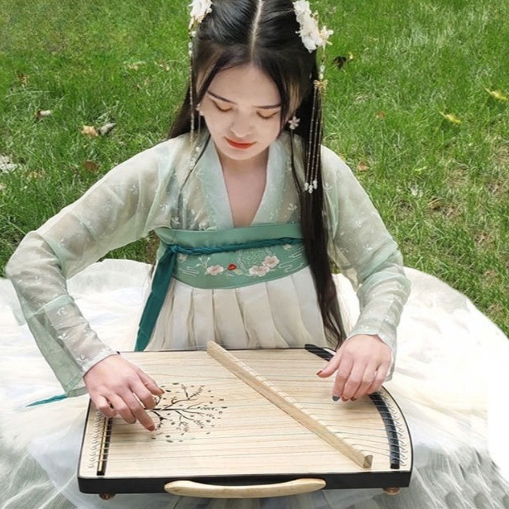 Wooden 21-string Mini Guzheng  - Musical Instrument Guzheng review and price