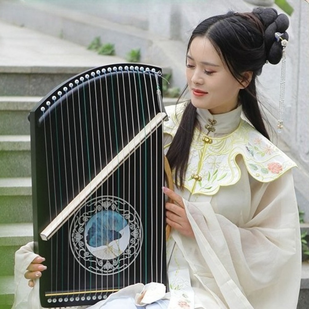 Wooden 21-string Mini Guzheng  - Musical Instrument Guzheng review and price