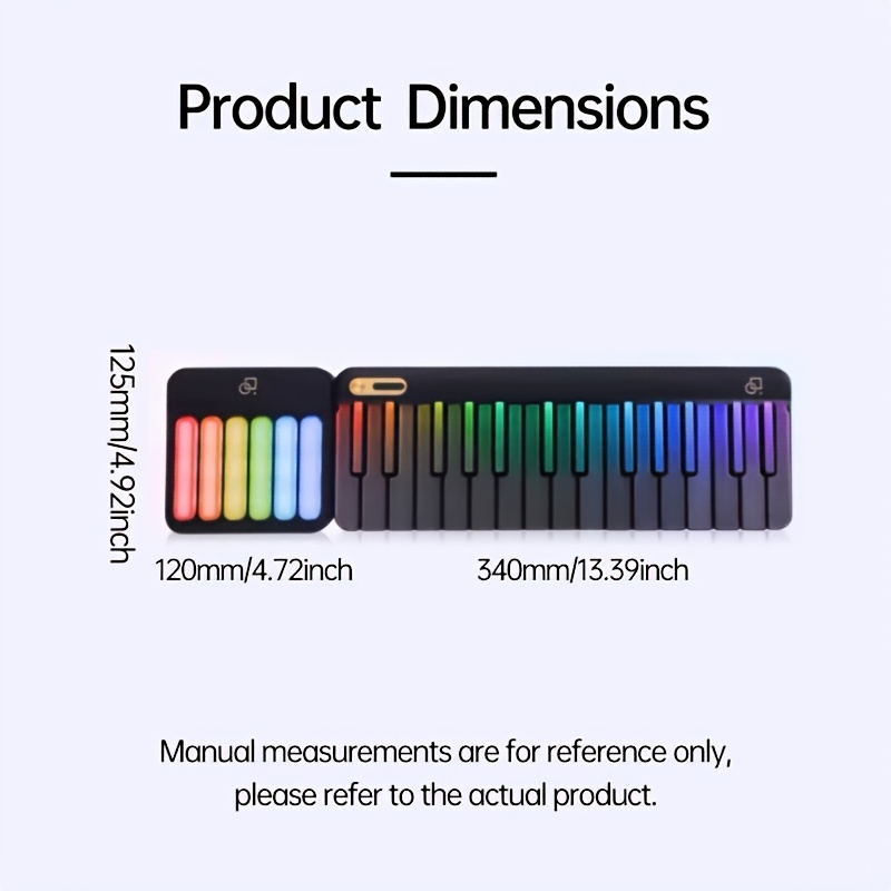 Stylish LED-Backlit PopuPiano  - Musical Instrument All review and price